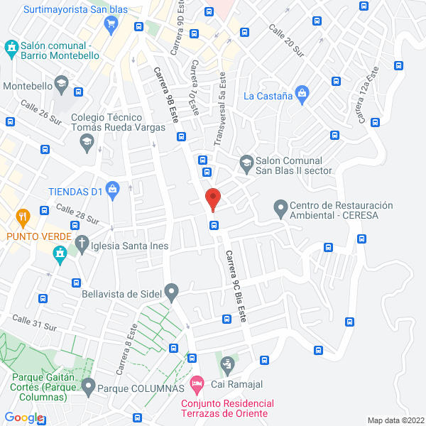 Mapa de Adg Edicomet Ingeniería Cía. Ltda.
