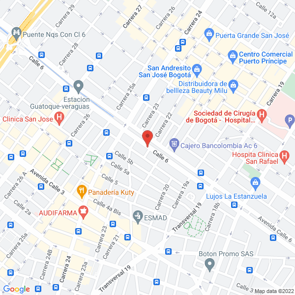 Mapa de Adequim S.A.S.