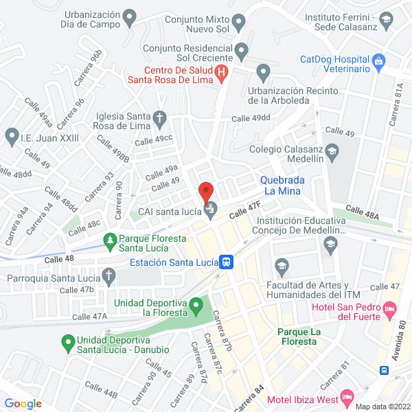 Mapa de Acuagas S.A.S.