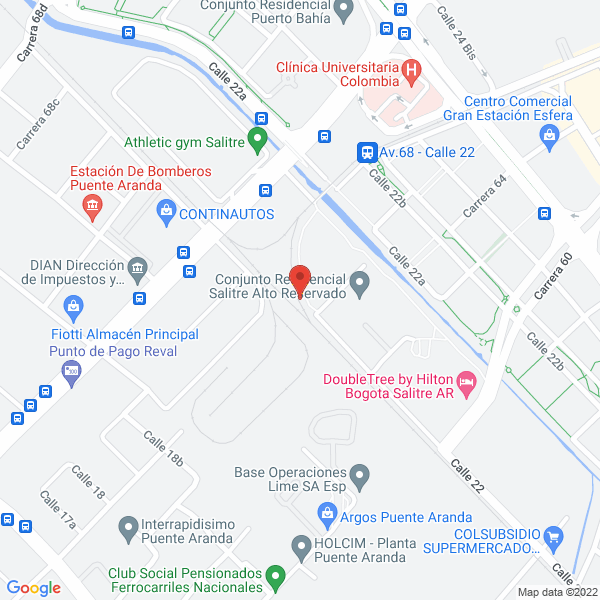 Mapa de Acoen Ingenieros S.A.S.