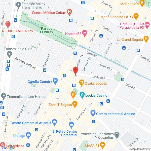 Mapa de Acrilarq Ltda