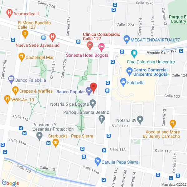 Mapa de Acsa S.A.