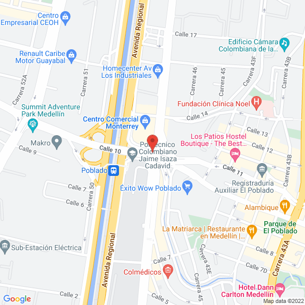 Mapa de Advance Systems S.A.