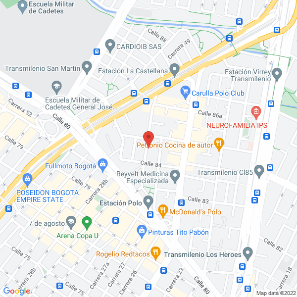 Mapa de Advice And Investment Service S.A.S.