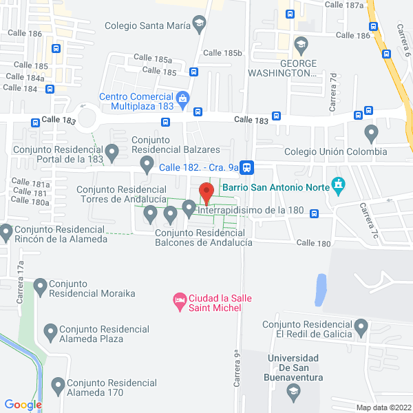 Mapa de Adymprho Sas
