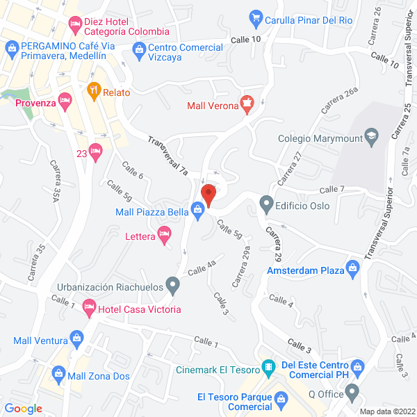 Mapa de Ae Models Ltda