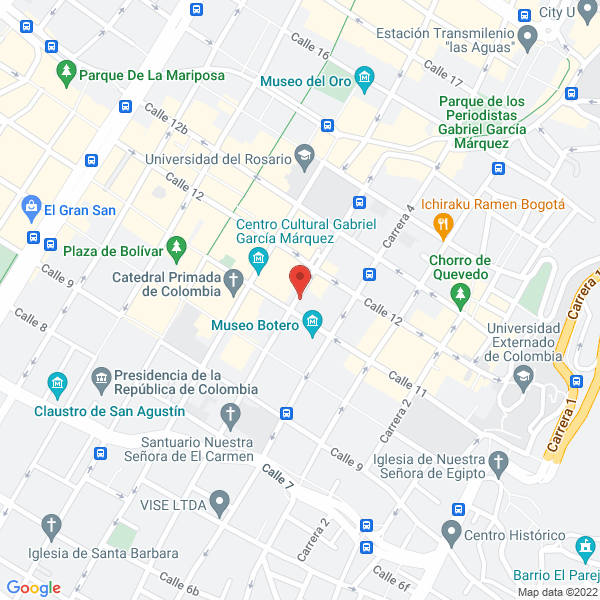 Mapa de Tranestur S.A.