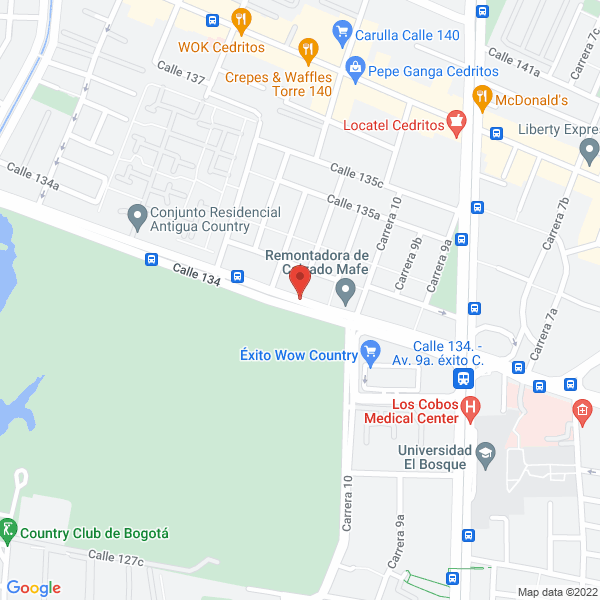 Mapa de Afc Ingeniería S.A.S