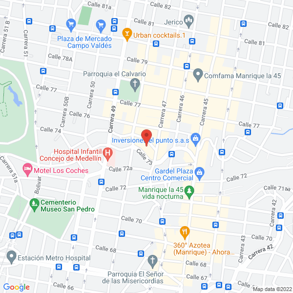 Mapa de Agasajo Camilo'S