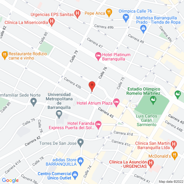 Map of Aemco S.A.S.