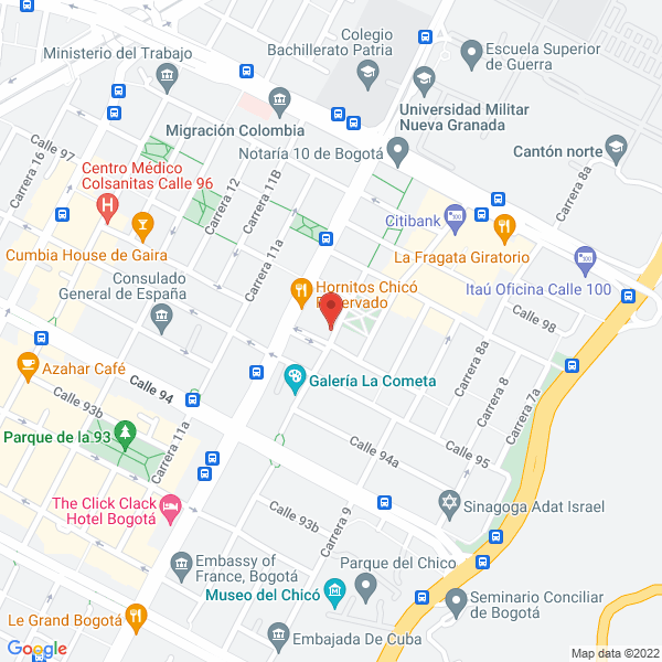 Mapa de Aestthetic Medical Spa