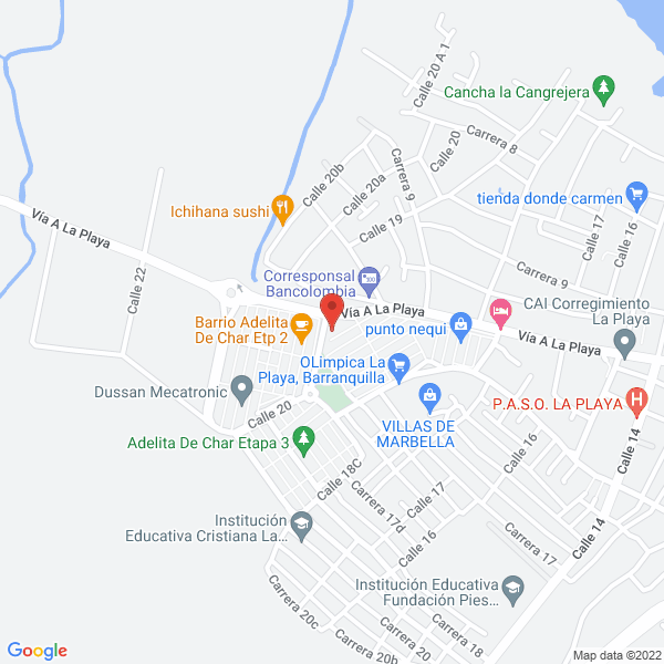 Map of Af Marketing - Asesorías Y Eventos