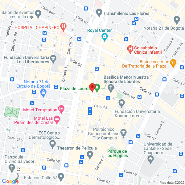 Mapa de Oserin Ltda.