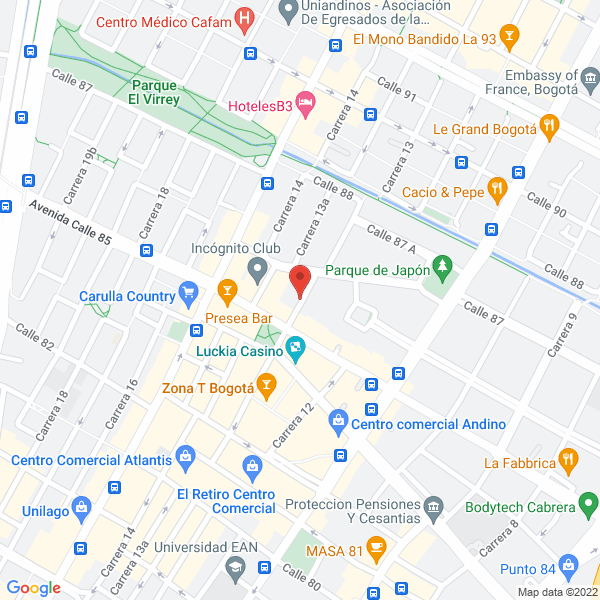 Mapa de Afiaseng Ltda