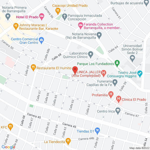 Map of Actuar Famiempresa