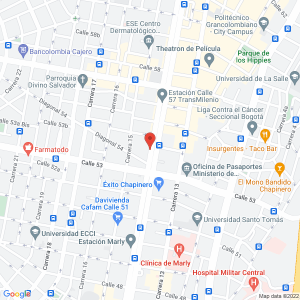 Mapa de Acuarios Boyu Colombia S.A.S.