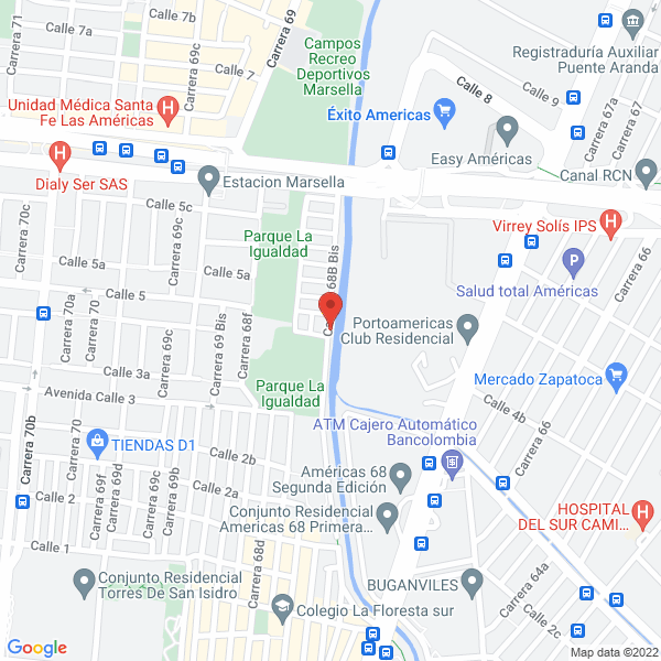Mapa de Acuenergi Ltda.
