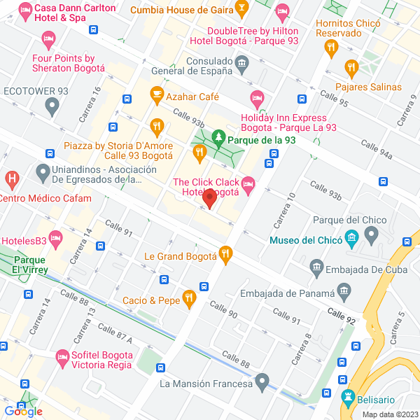 Mapa de Adam Milo Colombia S.A.S.