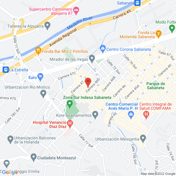 Mapa de Adela'S Robledo Salón