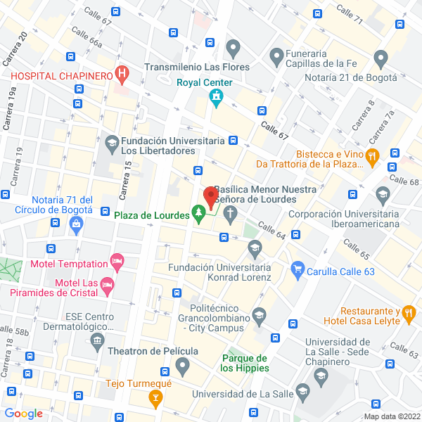 Mapa de Colegio De Administradores Propiedad Horizontal