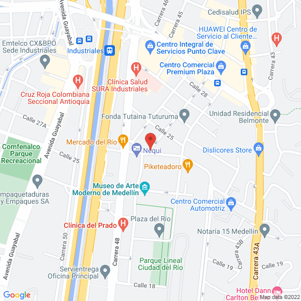 Mapa de Administraciones German Montoya