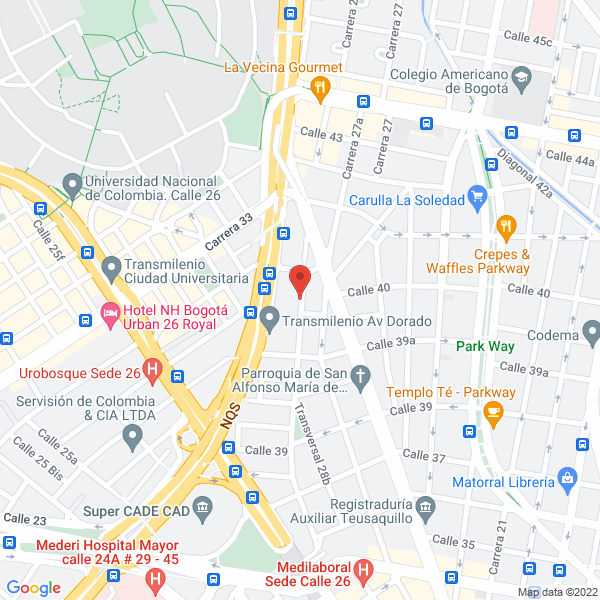 Mapa de Administramos Y Gestionamos Ltda