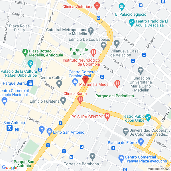 Mapa de Agencia De Seguros Arango Pareja Y Cía Ltda