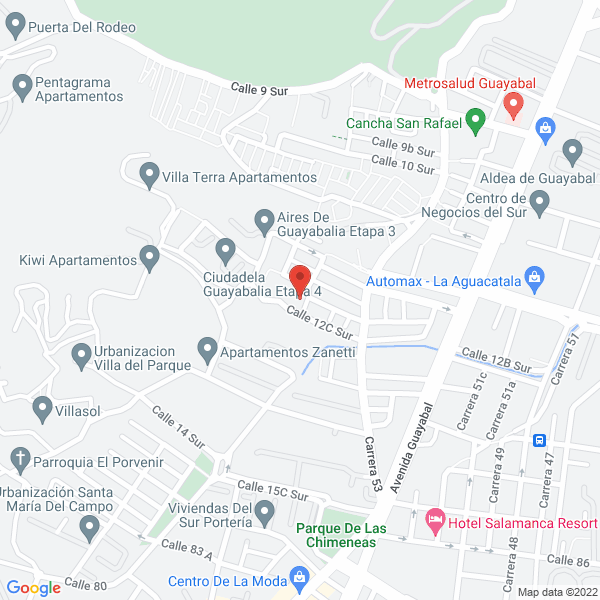 Mapa de Agencia De Transporte Maquinaria Jorge Zuluaga
