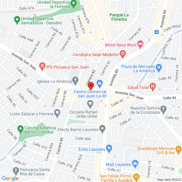 Mapa de Agencia De Viaje Happy Travl!S
