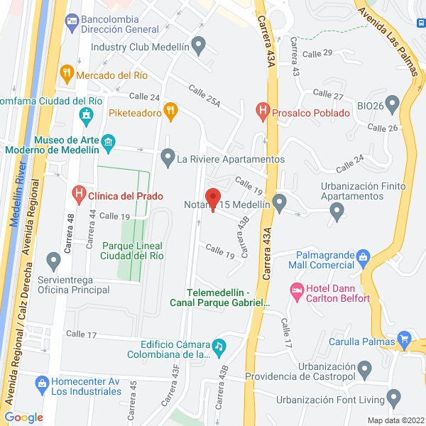Mapa de Agencia De Aduanas Comercial Plastider S.A. Nivel 1