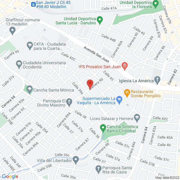 Mapa de Agencia De Turismo Tierras Turisticas