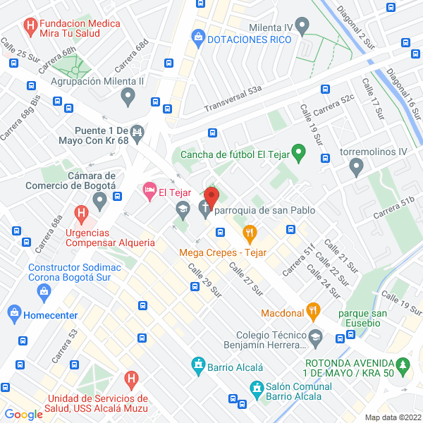 Mapa de Agencia De Viajes Descansa Tour