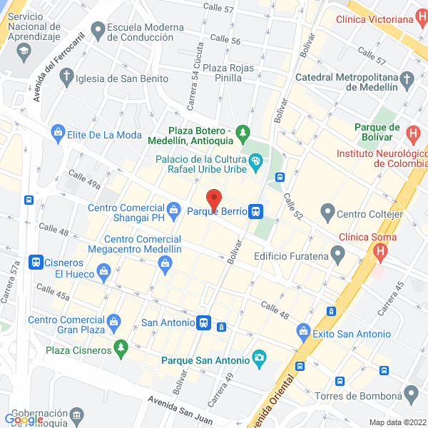 Mapa de Agencia Gerbe