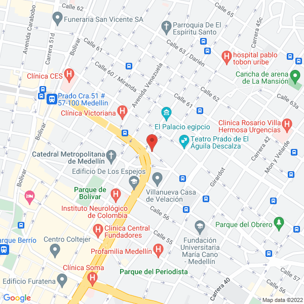 Mapa de Agencia Mano De Obra Abba