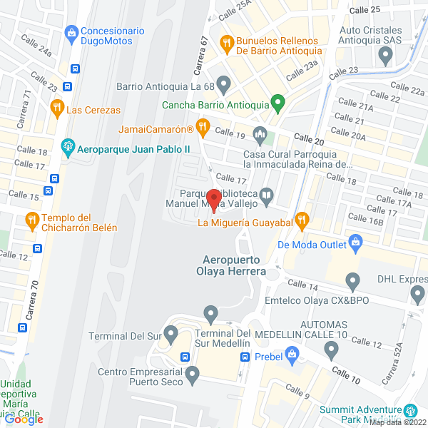 Mapa de Agencia De Viajes Servitours
