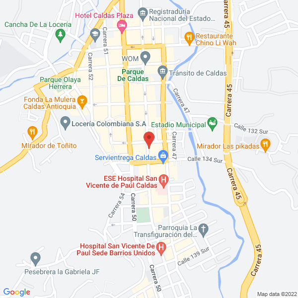 Mapa de Agroindustrias Fruticol