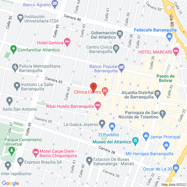 Map of Agencia Mega Print