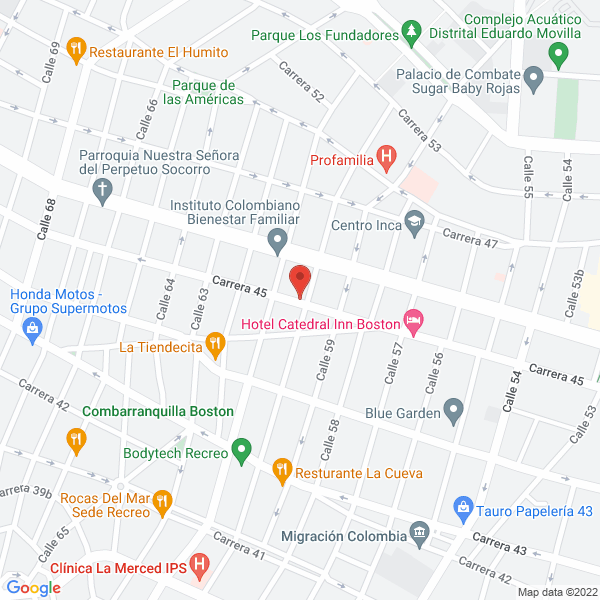 Map of Agencia Multialuminios