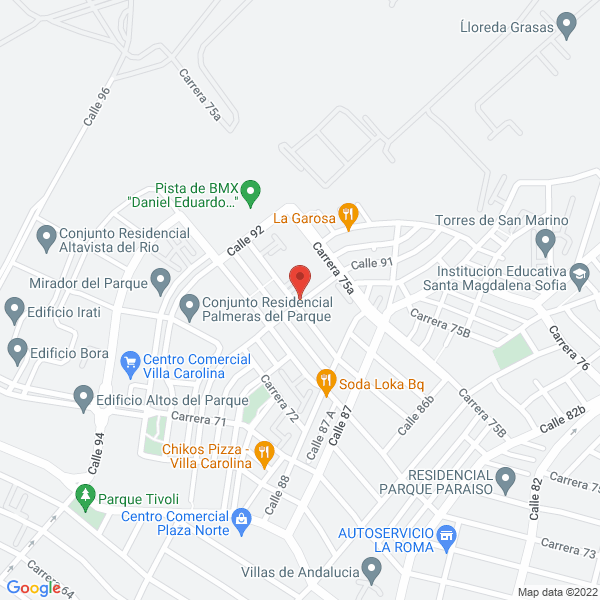 Map of Agencia De Eventos ¡Wow!