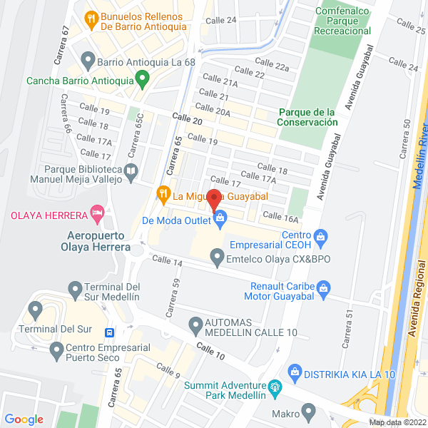 Mapa de Agencia Integral De Gas
