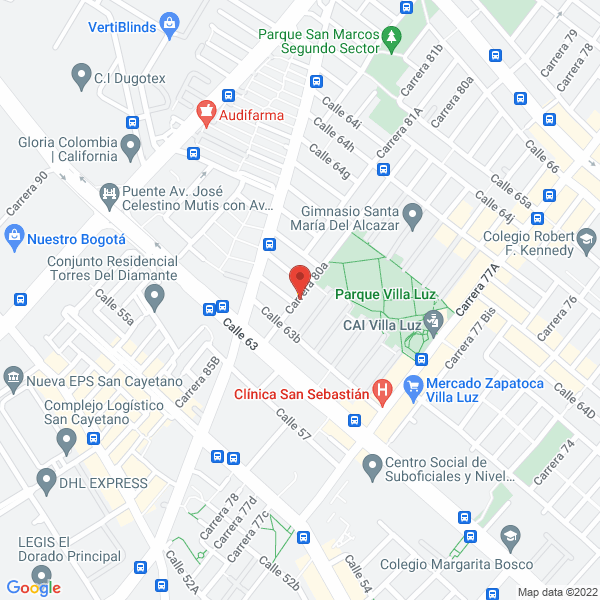 Mapa de Agencia Martín Cargo Y Cia Ltda
