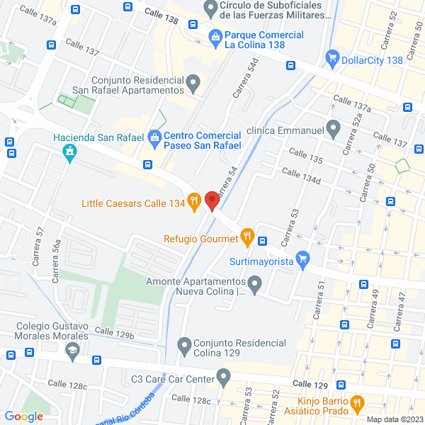 Mapa de Seguros Beta S.A. Corredores De Seguros