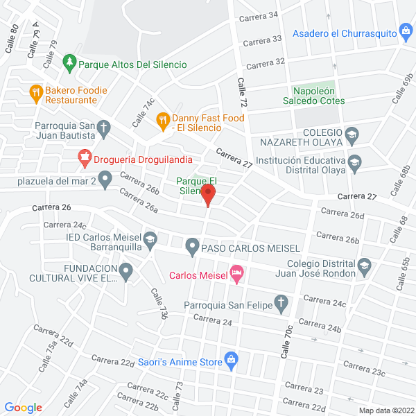 Map of Agencia Serviplomeria Del Caribe