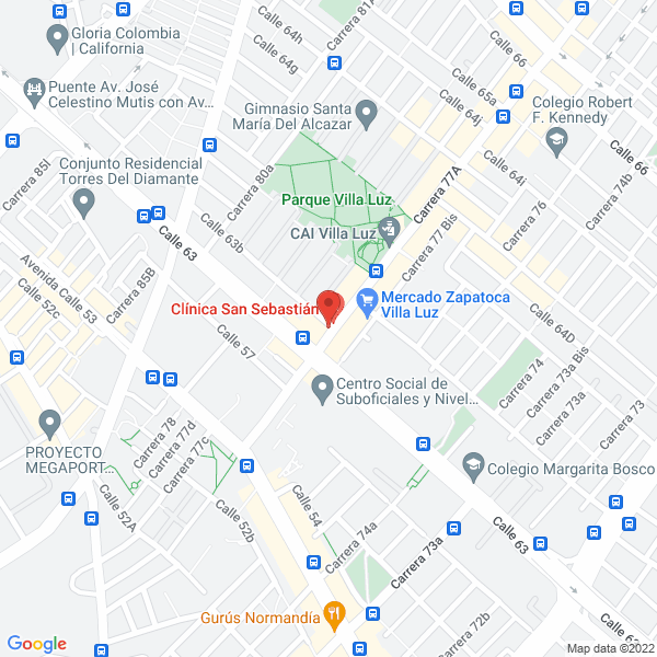 Mapa de Agencias Ruecar S.A.S.