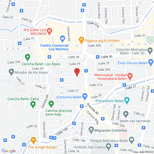 Mapa de Agencia De Viajes Y Turismo Gladiadores