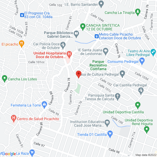Mapa de Aguirre Roque