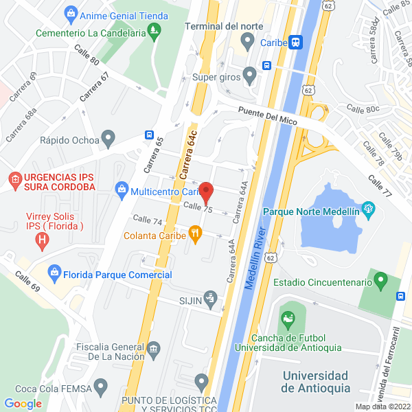 Mapa de Ahumados Aaa