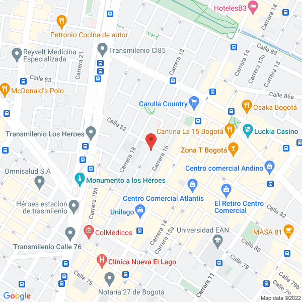 Mapa de Aida Díaz Granada