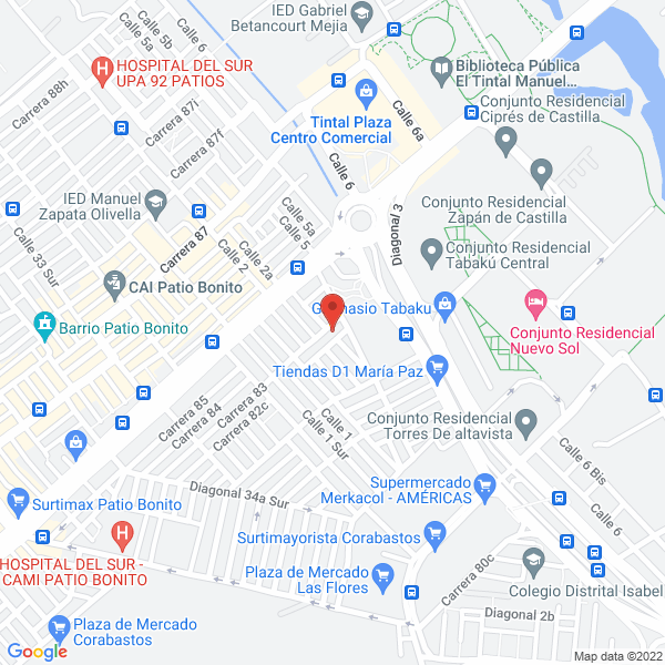 Mapa de Aig Icopor