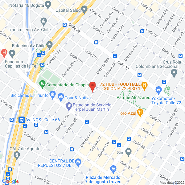 Mapa de Alarmas Multi-Servicios Ltda
